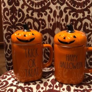Rae Dunn Halloween Mugs